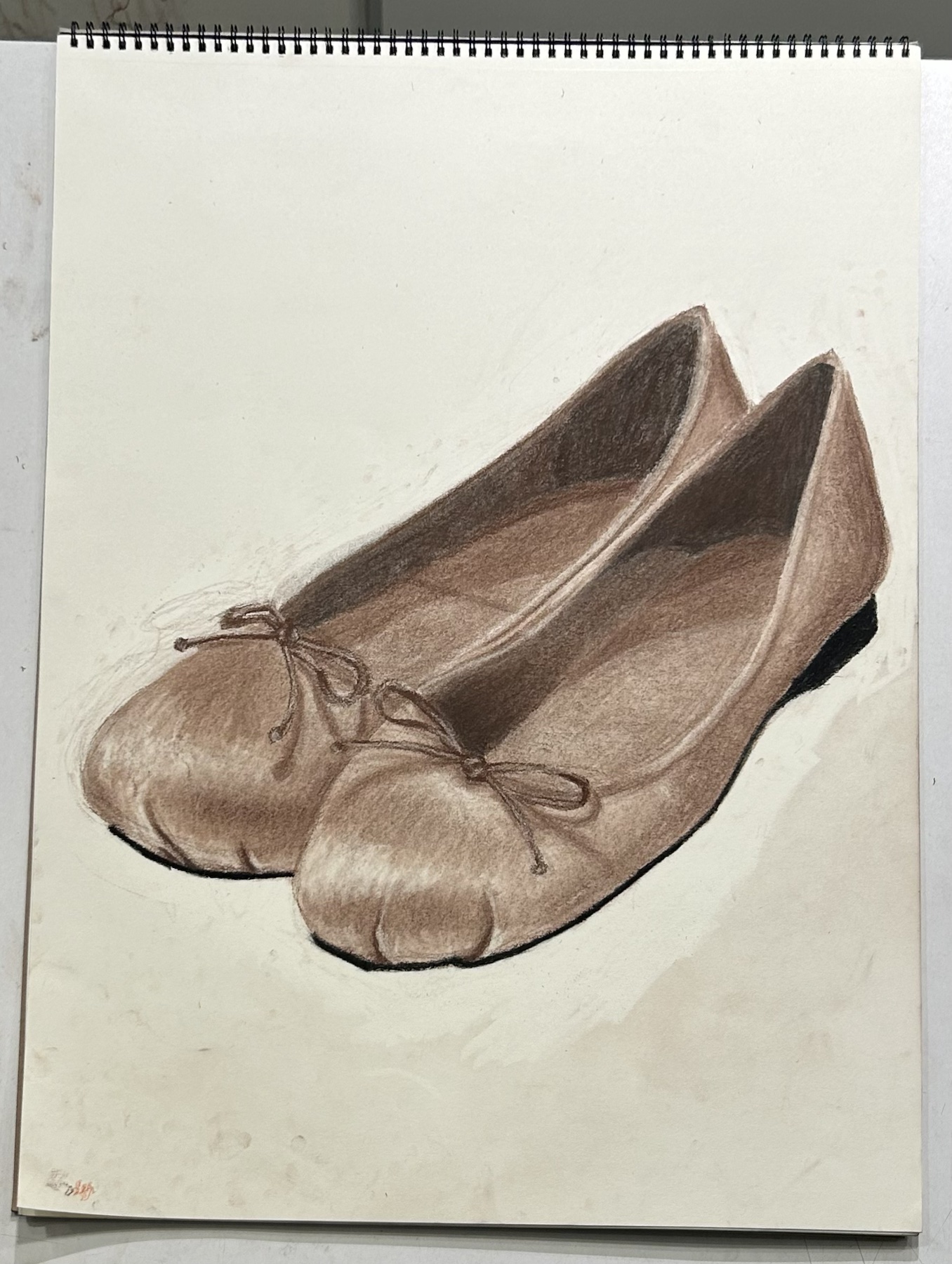 Shoes, charcoal, Winter 2024
